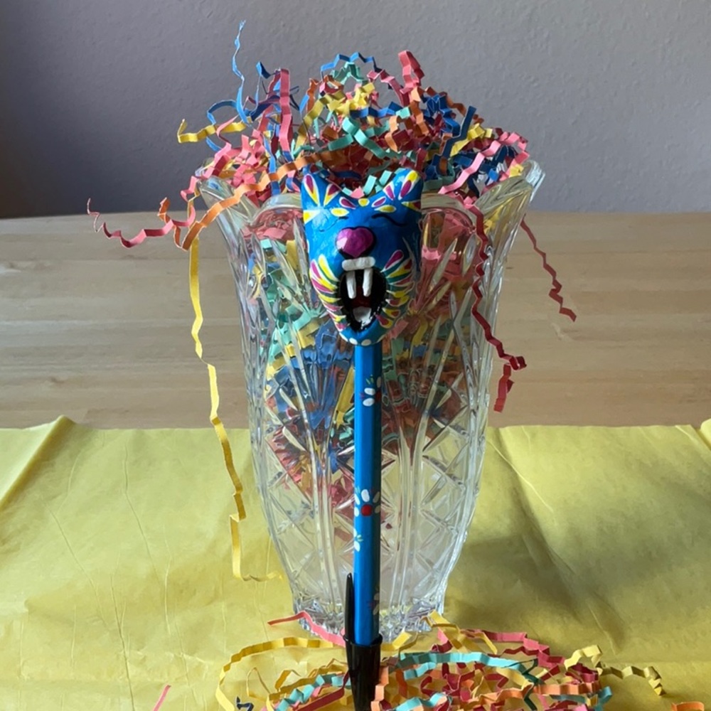 🥑 CONSUELA PAPER MACHE PENS & MARKERS 🥑NWT 🥑 - Picture 7 of 16